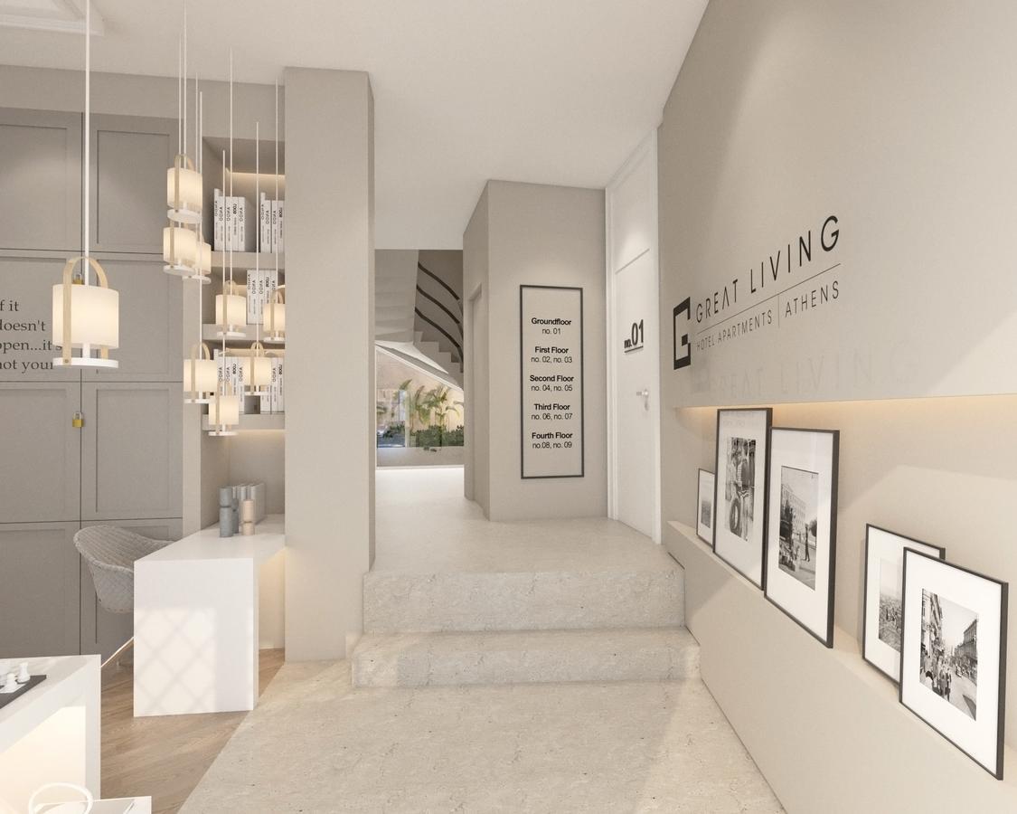 Great Living Koukaki Aparthotel Athens Ngoại thất bức ảnh